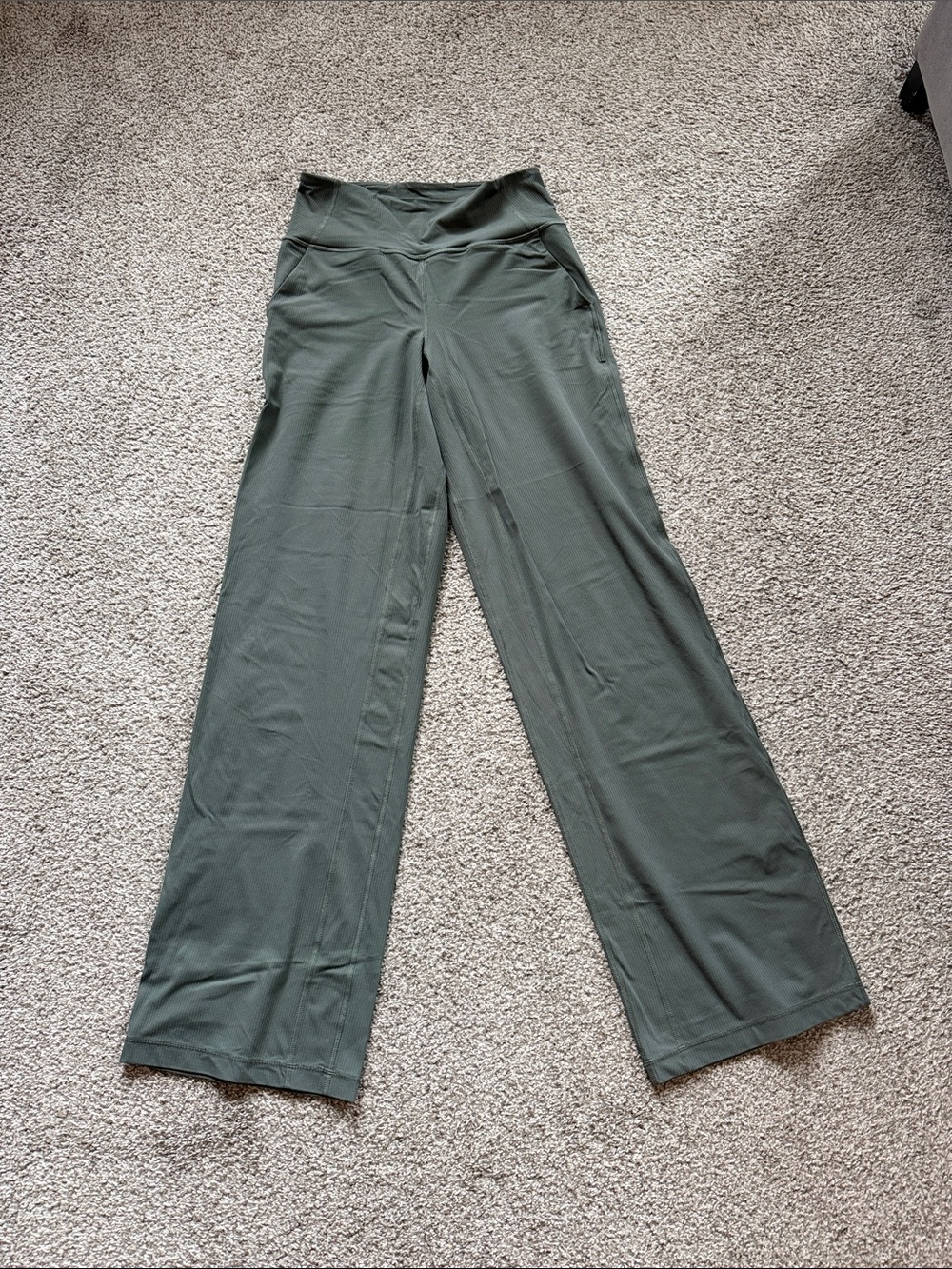 Lululemon High Rise wide leg pants